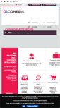 Mobile Screenshot of coheris.com